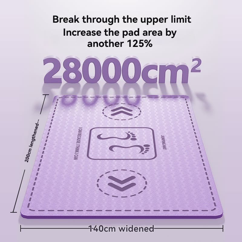 140cm Extra Wide Yoga Mat
